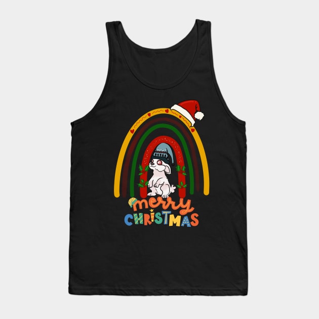 rabbit chritsmas Tank Top by funnyd